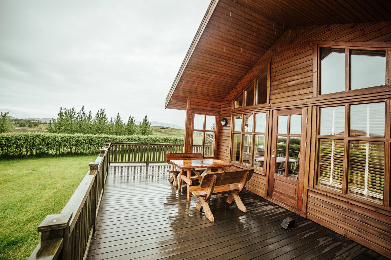 Minniborgir Cottages & Restaurant Selfoss Esterno foto